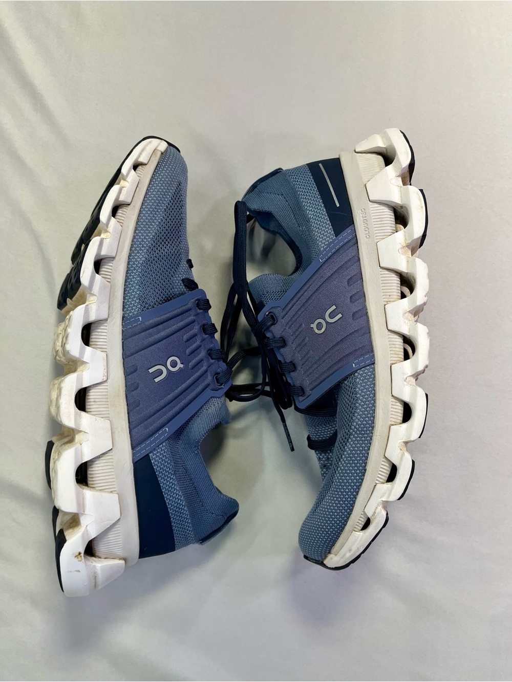 On Cloud Cloudswift Running Sneakers Shoes Denim Blue Midnight White 9.5 - Picture 11 of 12